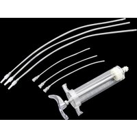 Birds Feeding Syringe Soft Gavage Tube Little Bird Oral Gavage 30cm/13.5cm Silicone Soft Feeding Tube