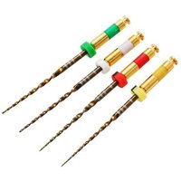 6pcs/pack Dental Wave Gold One Files Small 25mm Dental Rotary Files Primary Endodontic NITI Files Used For Dentistry Instruments