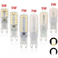 10 PCS LED Bulb 3W 5W 7W G9 Light Dimmable AC 110V/220V Lamp SMD2835 Spotlight Chandelier Lighting Replace 20w 30w Halogen Lamp