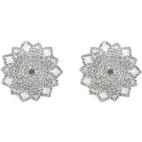 1 Pair Silver Rhinestone Nipple Cover New Sexy Women Nipple Pasties Breast Protector Self Adhesive Reusable Wear Nipple Stickers