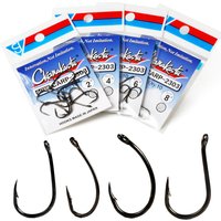30pcs/lot Carbon Steel Carp Hooks Coating Carp Fishing Hooks Wide Gape with Micro Barb Matt Black Yn Hook for Coarse GamakaTSU