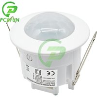 IR Infrared Body Motion Sensor Switch Automatic PIR Motion Human Body Sensor Detector Home Office 360 Degree Recessed 240V 110V