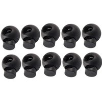 25 Pcs Universal Cord Locks Spring Loaded Design For Drawstrings Hoodie Coats Sweatpants Emergency Survival Accessories
