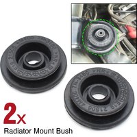 2Pc Car Radiator Mounting Rubber Bush For Nissan CUBE Z11 JUKE F15 Micra K12 MURANO Z50 Z51 NOTE E11 Sunny B15 N16 Teana J31 J32
