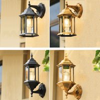 E27 Wall Lamp Outdoor Lighting Retro Waterproof Courtyard Garden Lights Landscape Lighting Porch Lights On The Wall Street Lamp