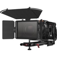 SmallRig 95mm Mini Matte Box Pro for 67/72/77/82mm Lenses for DSLR Mirrorless Camera w Side & Top Flag Adapter Ring Filter Tray