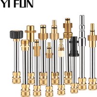 10cm Spear Rod Lance Adapter For High Pressure Washer Gun With 1/4 Quick Connnection For Karcher Lavor Bosch Nilfisk Interskol