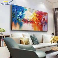 PhotoCustom 60*120cm Painting by numbers for adults landscape Picture Coloring by numbers Home Decor