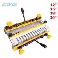 High Quality 12inch Wood Dovetail Tenoner Woodworking Tool Dovetail Joints Half straight template milling template