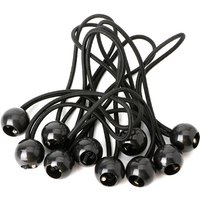 20/50pcs Set Outdoor Supplies Elastic Rope Ball Hiking Tent Accessories Bands Bungee Cords Tarp Tie Down Strap Camping Belts
