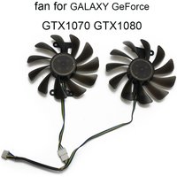 GTX1070Ti GTX1080 VGA Cooling fans For GALAXY KFA2 GeForce GTX 1070 1070Ti 1080 P104 2pcs 12V Replacement Graphics Card Fan New