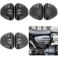 Motorcycle Side Fairing Battery Cover For Triumph Scrambler Street Cup Twin 2017 2018 2019 2020 2021 2022