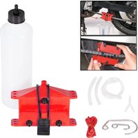 Motorcycle chain cleaning machine kit Brush Gear Cleaner Tool For Motorbike Chains Lube Device Lubricating Accessory