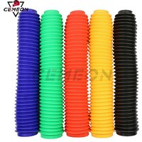 Rubber Motocross Front Fork Dust Cover Shock Absorber Gaiter Gaitors Boots 2X 360MM Universal Variety Models