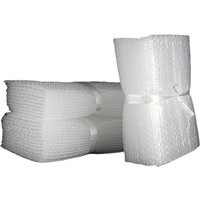 100Pcs Wholesale Bubble Mailers Self Seal Shipping Bags with Bubble Small Gift Packaging Bag Transparent Express Bubble Envelope