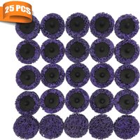 25PCS 2" 50mm Quick Change Easy Strip & Clean Discs Purple for Paint Rust Removal Auto Surface Prep