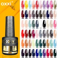 OXXI Dernières 60 Couleurs de Vernis Gel Semi-Permanent pour Ongles, Gellak UV LED Hybride pour Manucure, Émaux et Vernis Gel