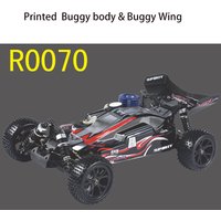 Vrx Racing 1/10 Nitro Buggy Spirit RH1006 RH1007 Rc Car Parts Body Shell & Wing Fit R0070/R0071/R0110 FTX