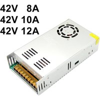 Transformateur régulé pour moteur pas à pas, Machine à graver, 42V, 8a, 10a, 12a, 420W, 110V, 220V, AC à DC