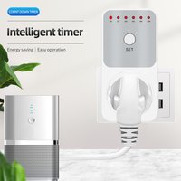 10Hr Countdown Timer Socket Plug Intelligent Time Setting Switch Control Socket Electricity Power Metering Socket