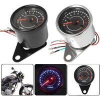 1000rpm Universal Motorcycle Tachometer LED Screen DC 12V Meter Gauge 13k Speedometer Motorbike Parts For Honda/Yamaha/Suzuki