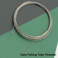 1PCS Carp fishing Accessories Tube Threader for Carp Helicopter Rig Tube Anti Tangle Sleeve Carp Coarse Fishing Tackle