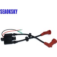 Ignition coil assy 6F5-85570-10 for Yamaha 4 stroke 15HP 20HP Outboard Motor