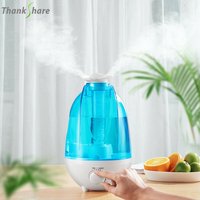 4000ML Ultrasonic Air Humidifier Double Sprayers Big Mist Volume Fog Mist Maker Essential Oil Diffuser For Home Office Baby Room