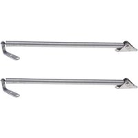 ISURE MARINE 2PCS Boat Hatch Holder Adjuster Lid Support Spring 316 Stainless Steel for Yachts
