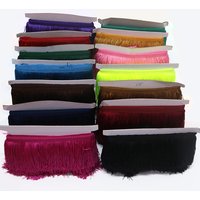 9/15/20/28cm Tassel Fringe Trim 100% Polyester Long Fringes Sewing For Clothes Dress Curtain Tape Tassels For Crafts Accessories