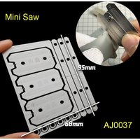 AJ0037 Mini Metal Etching saw for Building Model Cut Plate Separation 95x68mm