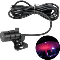 Bande lumineuse LED USB pour voiture, 24V, 12V, rouge, ciel étoilé, plafond, lampe d'ambiance intérieure décorative pour caravane, RV, camion, remorque, accessoires