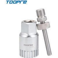 TOOPRE-Bicycle Bottom Axle Removal Tool, Mountain Bike Socket, Square Hole, Spline Repair, Disassembly Installation Wrench