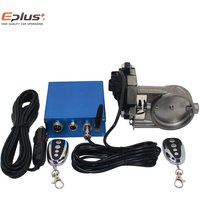 Car Exhaust Pipe Electronic Valve Kit Universal Multi-angle Mode 51 63 76MM Controller Device Remote Kit Controller Switch