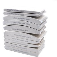 100pcs/lot Nail File 100 180 240 Wood Various File Nail Polish Manicure Sanding Vijlen Nails Buffer Professional Nail Art Tool