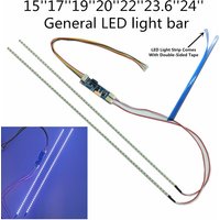1set 15‘’-315 17‘’-350 19‘’-417 22‘’-490 23.6-540mm LED Backlight Lamps light strip LCD Universal pc accessories Module board