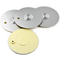 Capuchons de moyeu central de roue de voiture, couvercle de jante avec logo, accessoires auto de remise en état, plastique ABS argenté, 157mm, 55mm, C102002S, 4 pièces