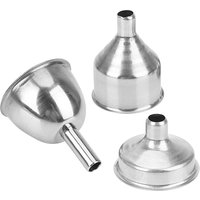 HILIFE Small Mouth Funnels for Filling Hip Flask Narrow-Mouth Bottles Mini Stainless Steel Bar Wine Flask Funnel