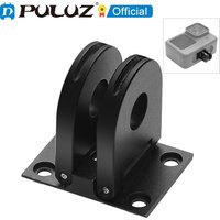 PULUZ Faltbarer Finger-Stativ-Halter Metalladapter für GoPro MISSION 1 / 1 PRO / HERO 4K 2024 / HERO13 12 11 10 9 8 Black / Max