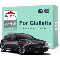 14Pcs LED Interior Light Bulb Kit For Alfa Romeo Giulietta 940 2010-2014 2015 2016 2017 Car Map Dome Trunk Vehicle Lamp Canbus