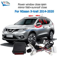 Car Side Rear View Mirror Folding And Auto Window Closer Open Sunroof Open Closing Kit For Nissan Xtrail X-Trail T32 2014-2020