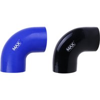 Silicone Hose 90 Degree Elbow Bend 50mm 63mm 70mm 76mm 89mm 102mm Black Blue Intercooler Intake Pipe Elbow Reduce Hose