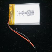 3.7V 500mAh Li-Polymer Li Lithium Lipo Battery Cell 403040 For Game Payer GPS MP4 Driving Recorder Car Camera LED Lighting