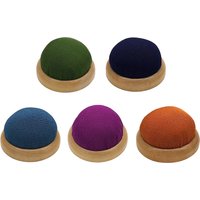 Wooden Base Pin Cushion Pincushion Insertion For Embroidery Sewing