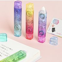 1-4 pcs Lytwtw's Lovely Kawaii Rainbow Colors Cute Stationery Office School Supplies Gift Double Head Correction Tape Dispensing