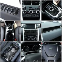 For Land Rover Discovery Sport 2015-19 Stainless Steel Black Brushed Central Control Interior Decorative Sticker Car Accessories