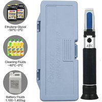 Refractomètre antigel 4 en 1 pour voiture et automobile, liquide de refroidissement de batterie, testeur manuel de liquide de refroidissement d'eau, réfractomètre en verre Adblue