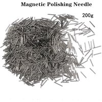 200g Magnetic Polishing Needle, Stainless Steel Polishing Pin, Jewelry Making Cleaning Engraving Tool Jewelry Polisher Tools