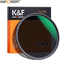 K&F CONCEPT ND8 HD Filter Camera Lens Multi-Resistant Nano X Coating Filter Density 49mm 52mm 58mm 62mm 67mm 72mm 77mm 82mm