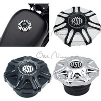 RSD Motorcycle Vented Fuel Tank Cap Gas Cap For Harley Sportster XL 883 1200 Touring Road King Dyna Softail Custom